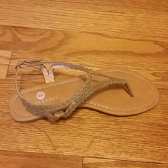 Riverberry tan strap sandals - Picture 2 of 4